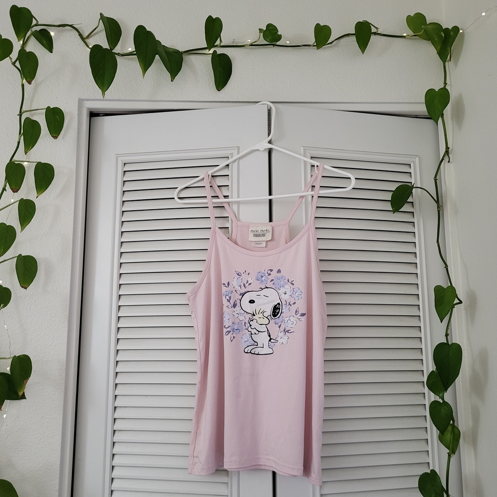 Munki munki - Snoopy Peanuts Pajama Set - Pink and Blue